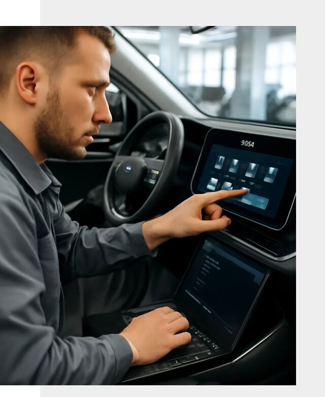 Установка приложений и сервисов Jetour в автомобиле в Ишимбае