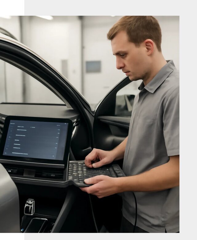 Русификация мультимедиа автомобилей Lynk Co в Ишимбае